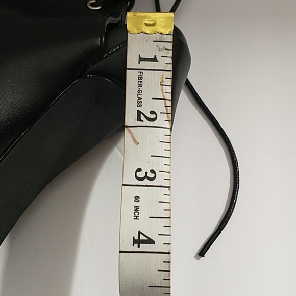 Black with Silver studs ankle boots - Picture 6 of 6